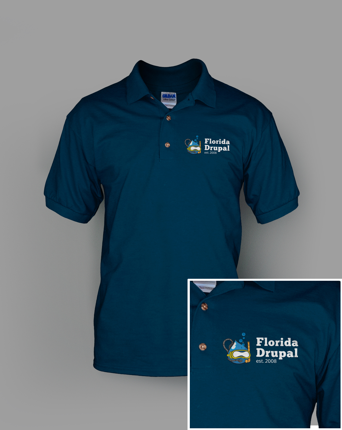Florida Drupal Polo Shirt